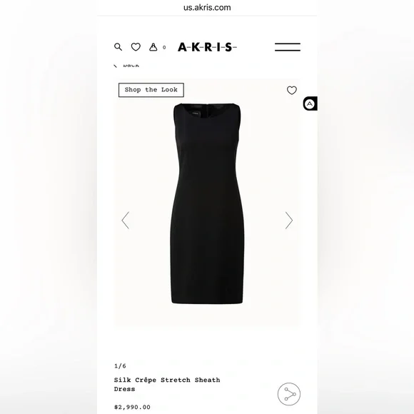 AKRIS 100% Silk Black Off-Shoulder MIDI Dress - Picture 11 of 11